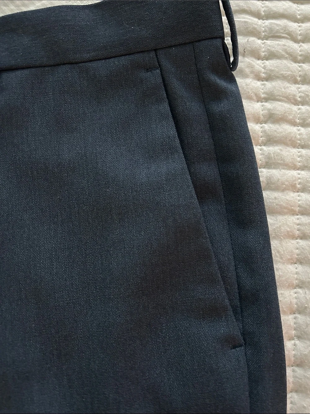 J. Crew Navy Ludlow Traveler Pants, Mens size W33 L32